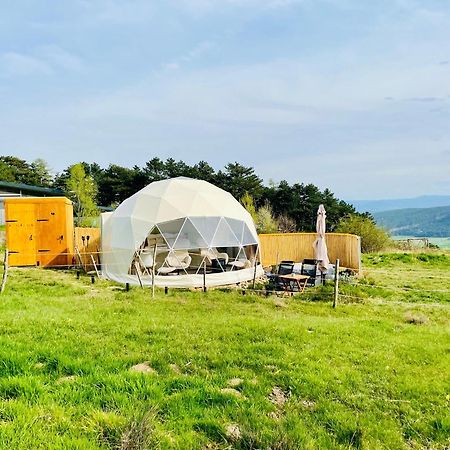 Glamping Hohe Wand - Zelt Mit Sternenfenster Und Whirlpool Hotel Maiersdorf Luaran gambar