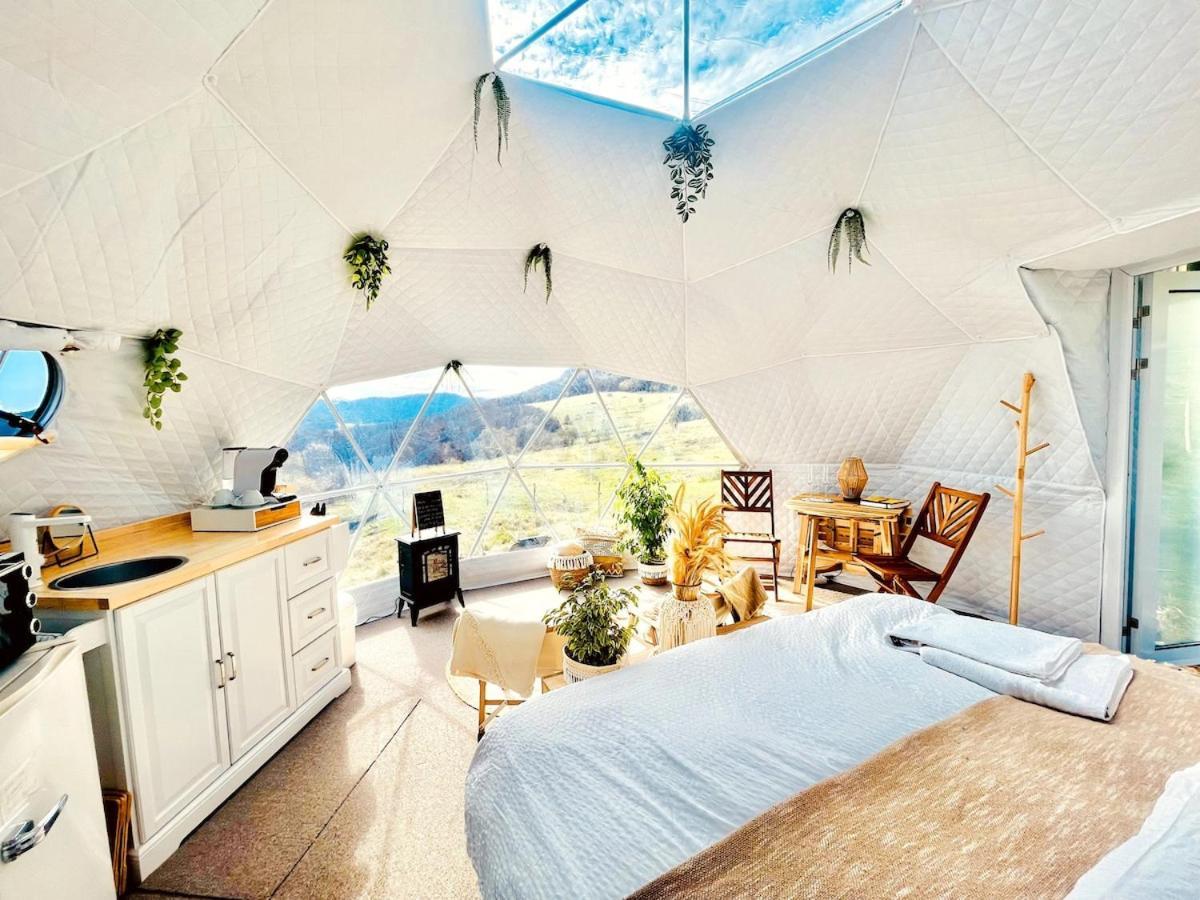 Glamping Hohe Wand - Zelt Mit Sternenfenster Und Whirlpool Hotel Maiersdorf Luaran gambar