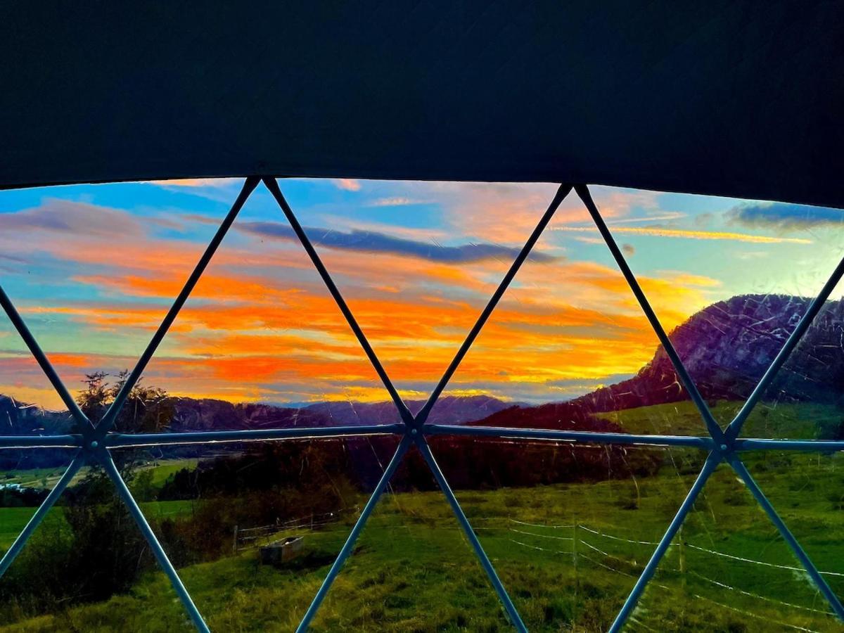 Glamping Hohe Wand - Zelt Mit Sternenfenster Und Whirlpool Hotel Maiersdorf Luaran gambar