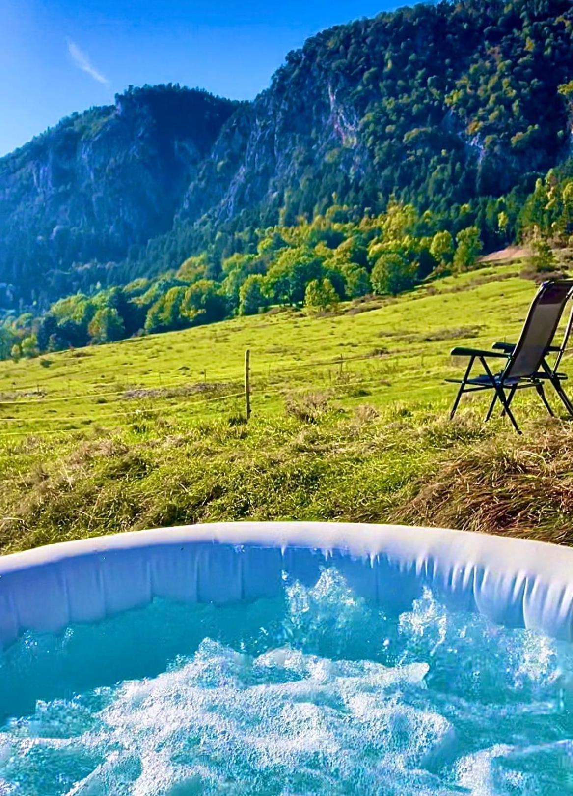 Glamping Hohe Wand - Zelt Mit Sternenfenster Und Whirlpool Hotel Maiersdorf Luaran gambar